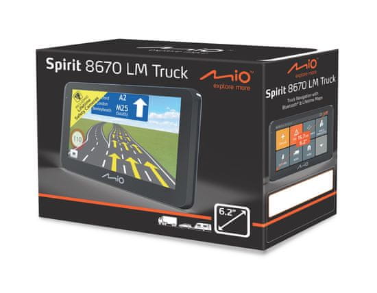 MIO navigacija Spirit 8670 Full Europe+Adria LM, Truck