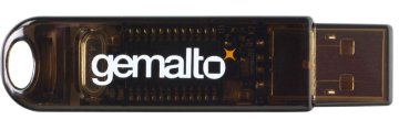 Gemalto pametni USB ključek K30, črn - Odprta embalaža