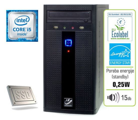 mimovrste=) namizni računalnik Plus i5/8GB/SSD240GB/IntelHD