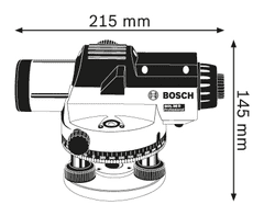 BOSCH Professional optična nivelirna naprava GOL 26 D (0601068000)