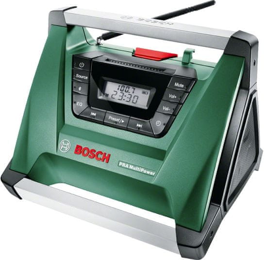 Bosch akumulatorski radio PRA Multipower (brez baterije in polnilnika)