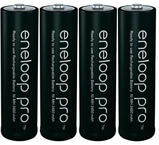 Panasonic Eneloop polnilne baterije Pro AA (4 kosi)