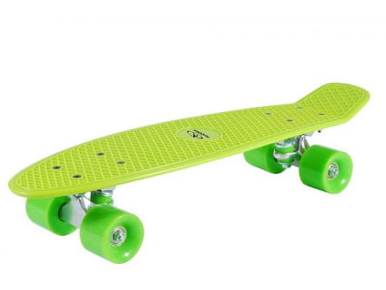 Hudora retro skateboard, limeta