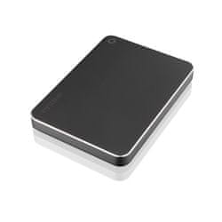 Toshiba zunanji trdi disk 1TB Canvio Premium 6,35cm, USB 3.0 Type-C, backup&lock software, črn