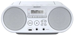 Sony radio ZS-PS50, MP3/CD z USB vhodom, bel