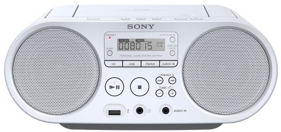Sony radio ZS-PS50, MP3/CD z USB vhodom