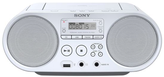 Sony radio MP3/CD z USB vhodom, bel - odprta embalaža