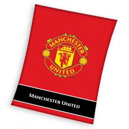 Manchester United odeja 130x170 cm (09168)
