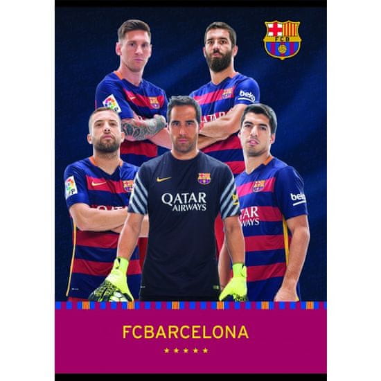 Barcelona zvezek igralci BRA A4 (09623)