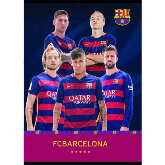 Barcelona zvezek igralci NEY A4 (09624)