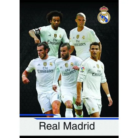 Real Madrid zvezek igralci JES A4/OC - 54L (09633)