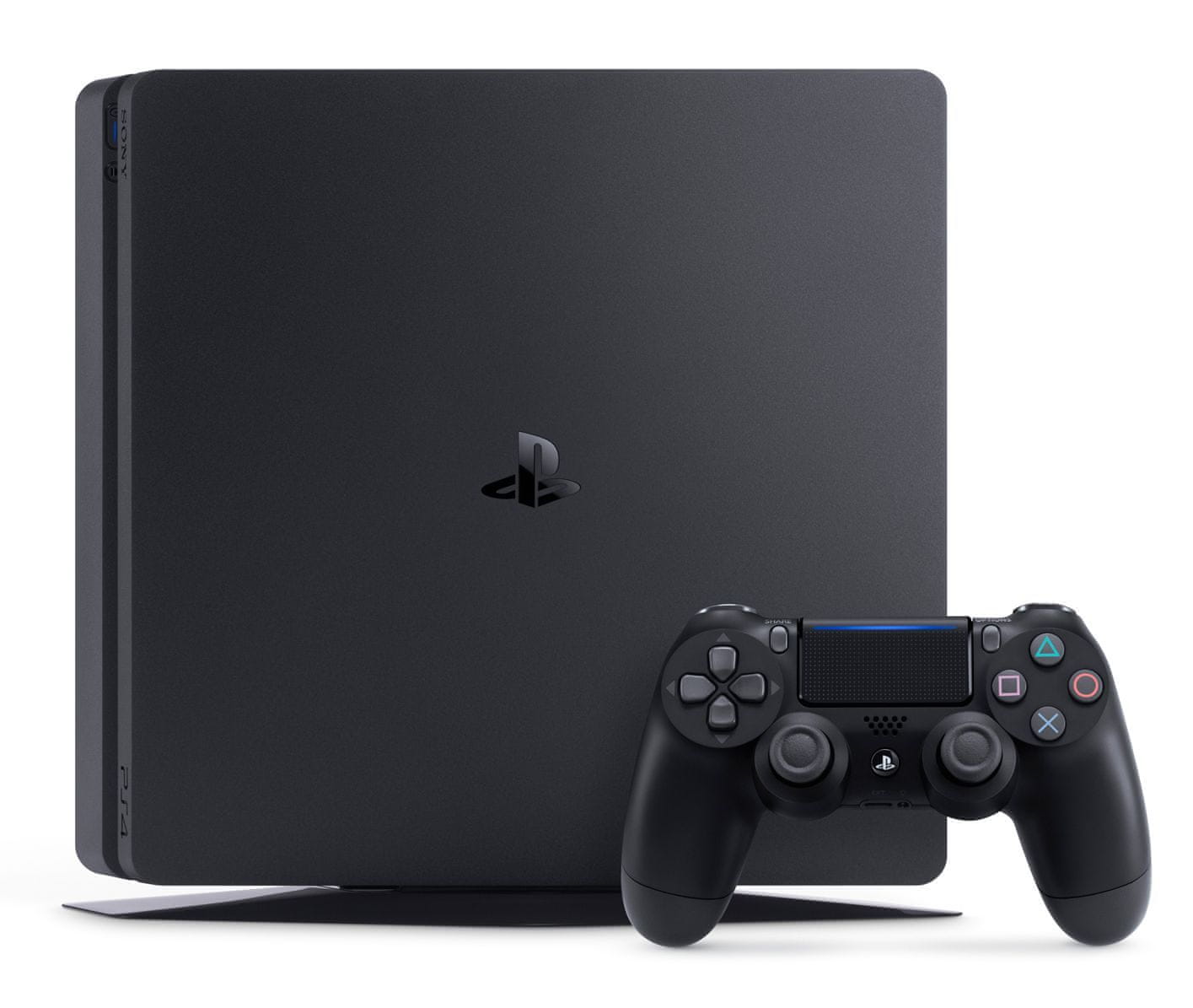 Sony Playstation 4 Slim, 500 GB, črn konzola playstation 4 slim komponentko konzolko