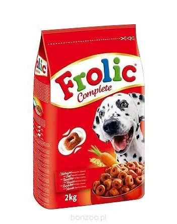 Frolic suha hrana za pse, govedina/zelenjava/žitarice, 2 kg