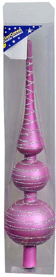 EverGreen Špica za božično jelko roza
