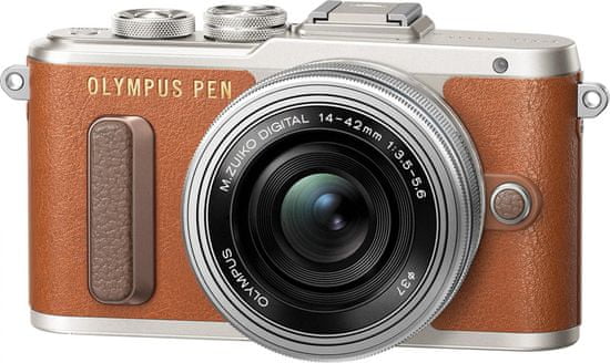 Olympus fotoaparat E-PL8 + 14-42 EZ Traveler Kit