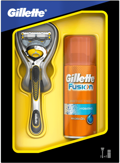 Gillette britvica Fusion Proshield + gel za britje Fusion