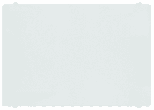 Piši-Briši bela steklena tabla MGB100150W, 100x150 cm