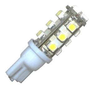 MLine žarnica LED 12V W5W-T10 15xSMD 3528, bela, par
