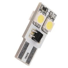 M-LINE žarnica LED 12V W5W-T10 4xSMD 5050 CANBUS, bela, par