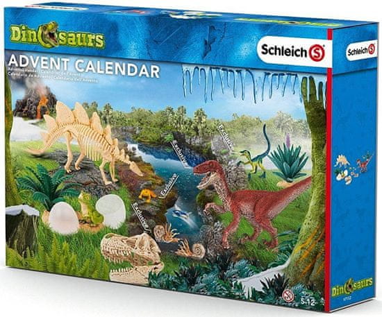 Schleich adventni koledar 2016: dinozavri