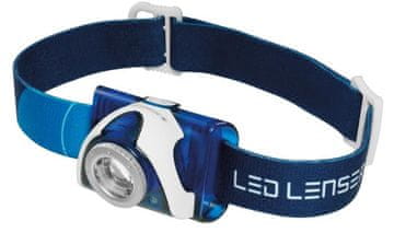 LEDLENSER čelna svetilka SEO7R, modra