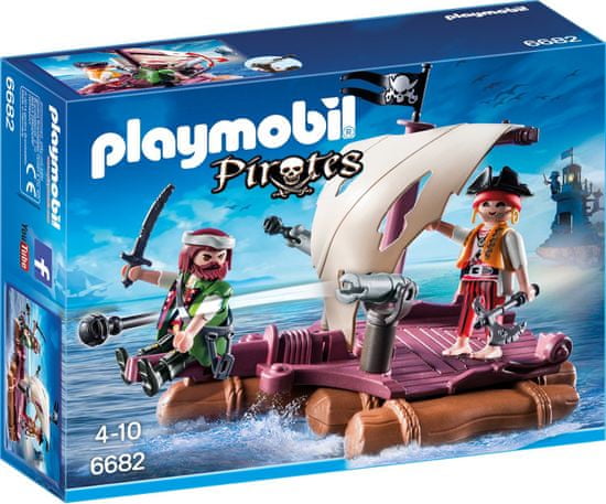 Playmobil piratski splav 6682