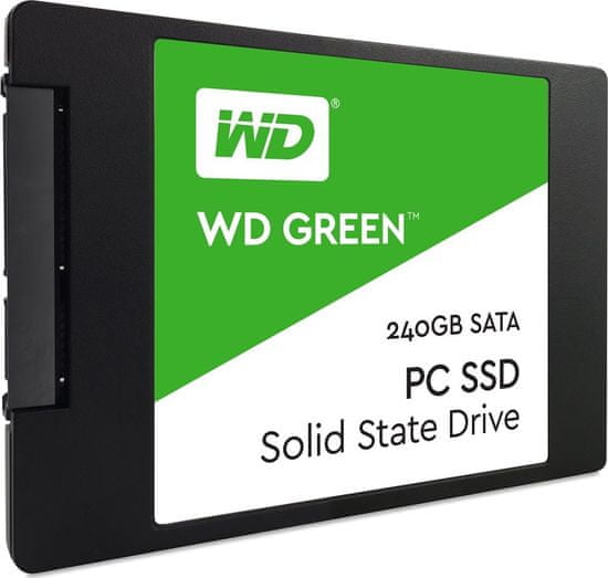Western Digital SSD disk Green SATA3 6,35 cm (2,5"), 240 GB (WDS240G1G0A)
