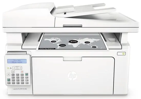 HP tiskalnik LaserJet Pro MFP M130fn - odprta embalaža