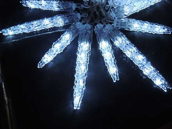 Noel veriga Ledene sveče s svetlobnimi efekti, 3,8 m