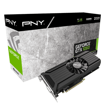 PNY grafična kartica nVidia GeForce GTX 1060, 3GB GDDR5, PCIe x16, DVI HDMI 3xDP