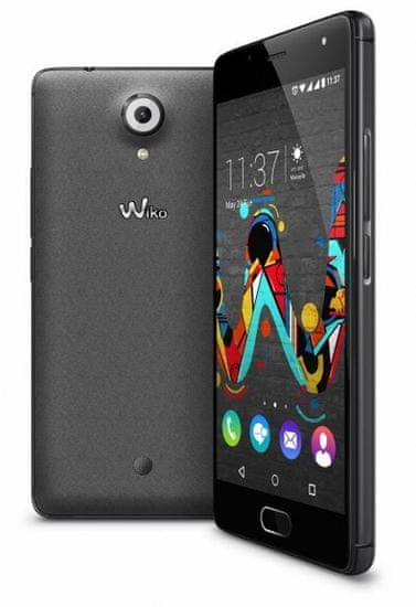 Wiko GSM mobilni telefon U-Feel 4G, 16+3GB, temno siv