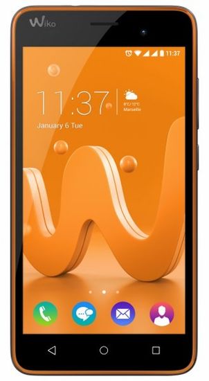Wiko GSM mobilni telefon Jerry, oranžno-siv