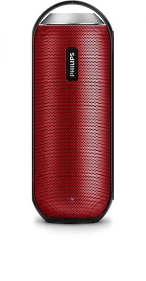 Philips brezžični prenosni zvočnik BT6000/12, rdeč - odprta embalaža