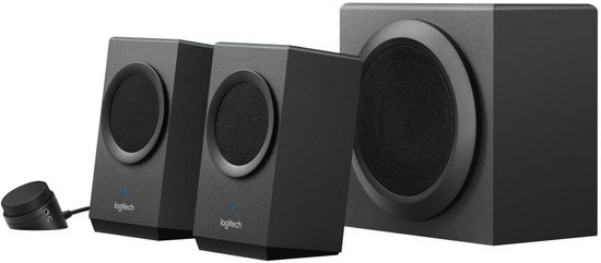 Logitech zvočniki Z337, 2.1, Bluetooth, 40W RMS, črni - odprta embalaža