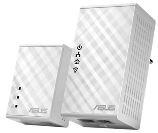 ASUS WiFi Powerline Adapter PL-N12 KIT, 300Mbps, kit - odprta embalaža