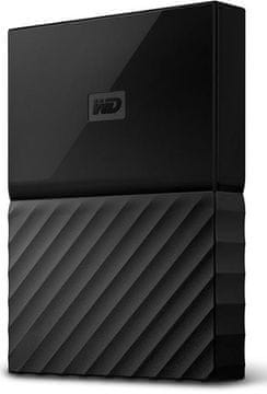 Western Digital zunanji trdi disk My Passport 3 TB, črn (WDBYFT0030BBK-WESN)