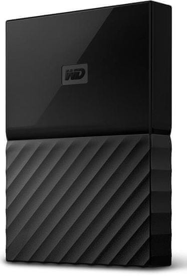 Western Digital zunanji trdi disk My Passport 4 TB, črn (WDBYFT0040BBK-WESN)