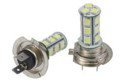 M-LINE žarnica LED 12V H7 18xSMD CANBUS, bela, par