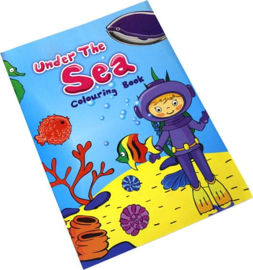 Pobarvanka za odrasle in otroke Under the sea