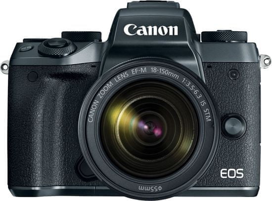 Canon fotoaparat EOS M5, 15-45 S + EF adapter