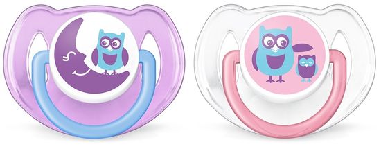 Philips Avent SCF197/22 tolažilna duda Classic, 6-18 mesecev, 2 kosa
