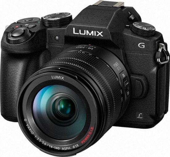 Panasonic digitalni brezzrcalni fotoaparat Lumix DMC-G80 + 14-140