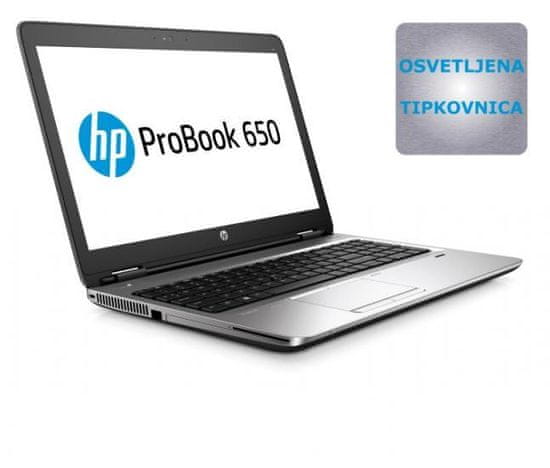 HP prenosnik ProBook 650 G2 i5/8/SSD/FHD/Dos (L8U47AV)