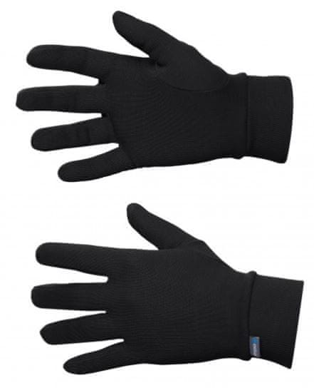 ODLO rokavice Warm, črne