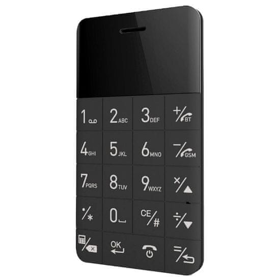 Elari GSM telefon Cardphone, črn