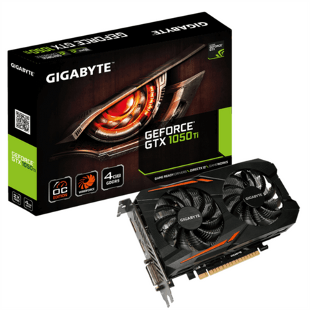 Gigabyte grafična kartica GTX 1050 Ti OC, 4GB GDDR5, PCI-E 3.0