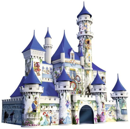Ravensburger Disney sestavljanka 3D Pravljični grad, 261 delna