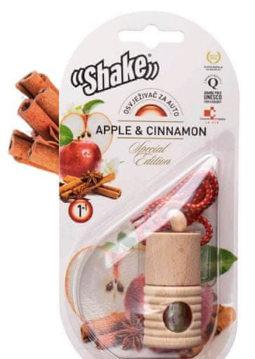 "SHAKE" dišava + dodatno polnilo Jabolko & cimet 2/1, 2 x 4,5 ml