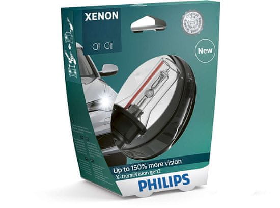Philips žarnica Xenon D1S X-treme Vision gen2