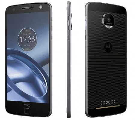 Lenovo telefon Moto Z, črn